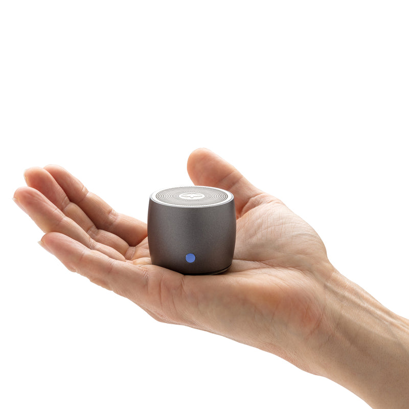 Load image into Gallery viewer, Swiss Peak RCS recycled aluminum 3W bass speaker - Custom Wood Designs
