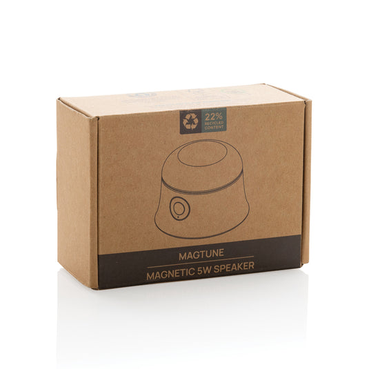 Magtune RCS recycled plastic magnetic 5W speaker - Custom Wood Designs