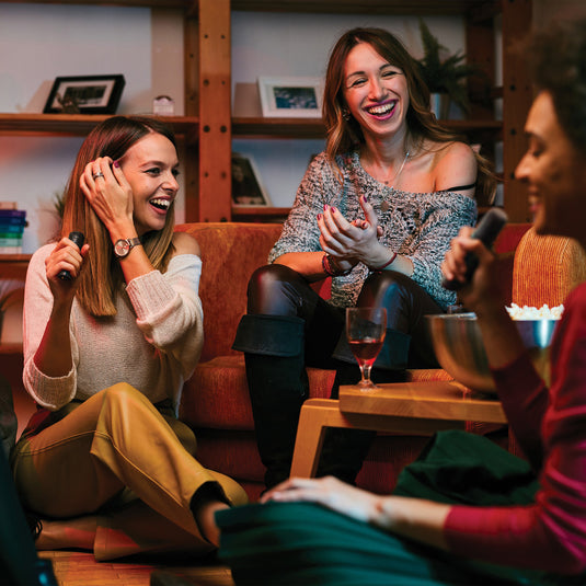 Singvibe RCS recycled plastic karaoke set with double mic - Custom Wood Designs