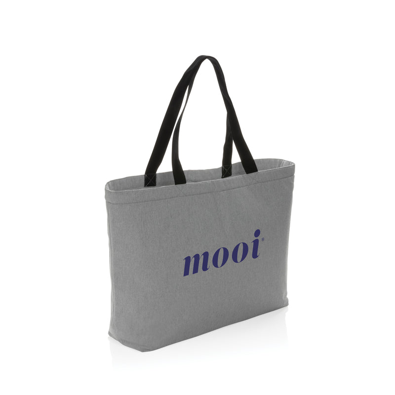 Load image into Gallery viewer, Impact Aware™ 285 gsm rcanvas large cooler tote undyed - Custom Wood Designs
