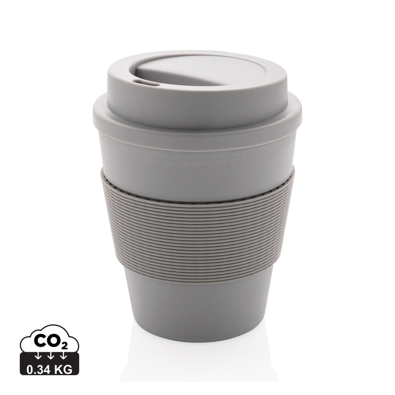 Load image into Gallery viewer, Reusable Coffee cup with screw lid 350ml - Custom Wood Designs
