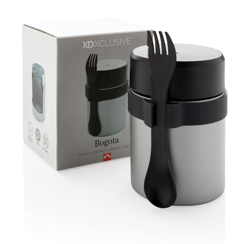 Load image into Gallery viewer, Bogota food flask with ceramic coating - Custom Wood Designs
