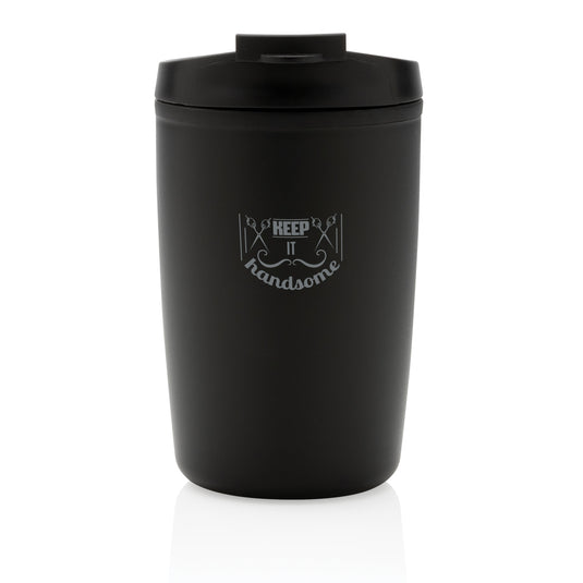 GRS Recycled PP tumbler with flip lid - Custom Wood Designs