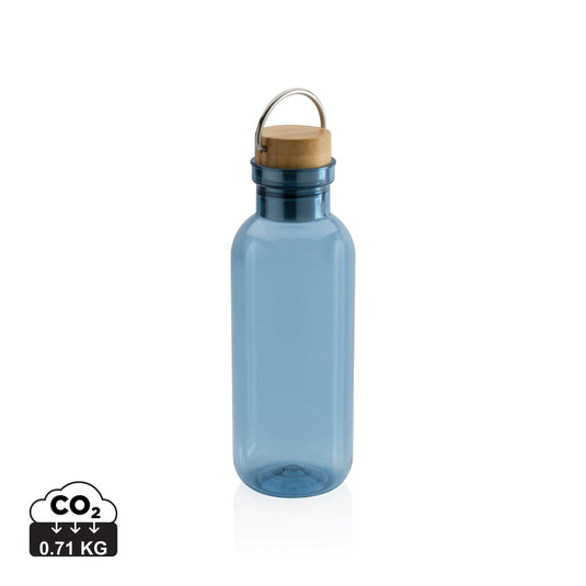 RCS RPET bottle with bamboo lid and handle - Custom Wood Designs