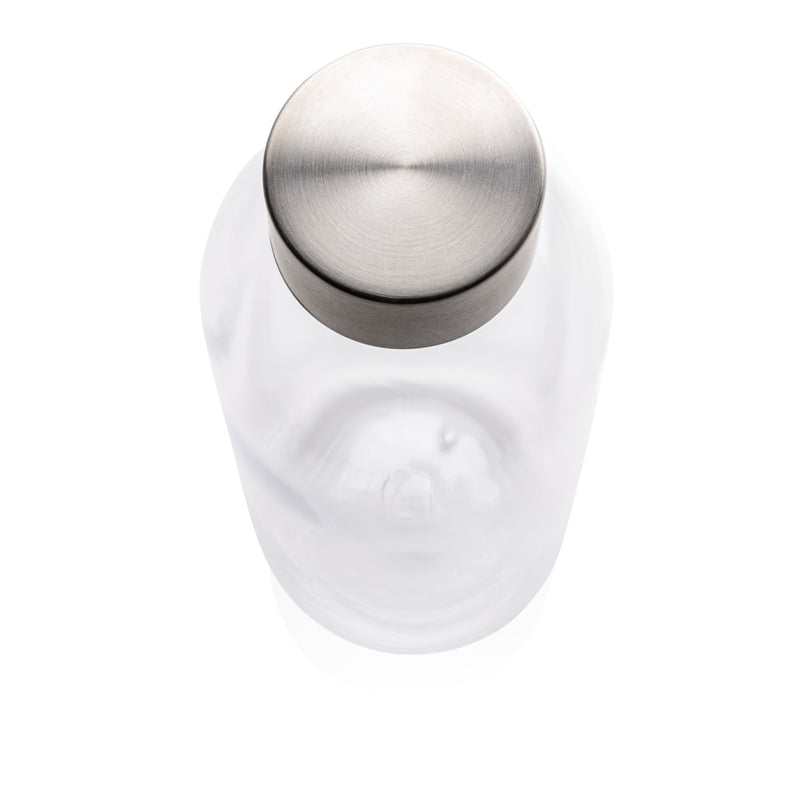 Load image into Gallery viewer, Leakproof water bottle with metallic lid - Custom Wood Designs
