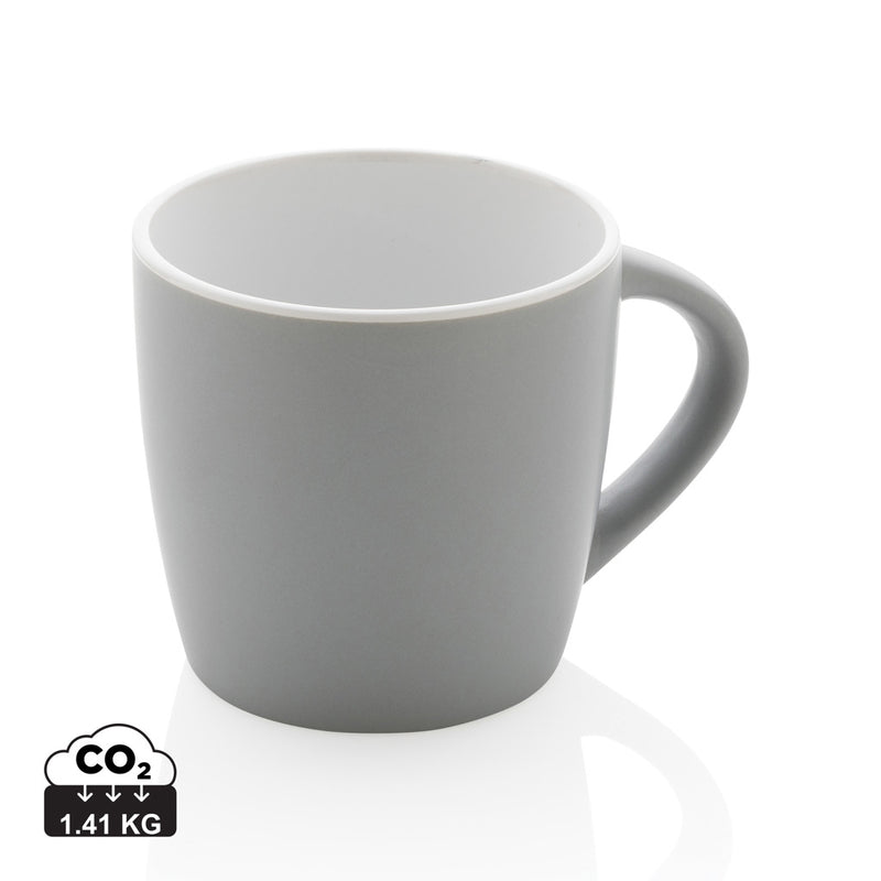 Load image into Gallery viewer, Ceramic mug with coloured inner 300ml - Custom Wood Designs
