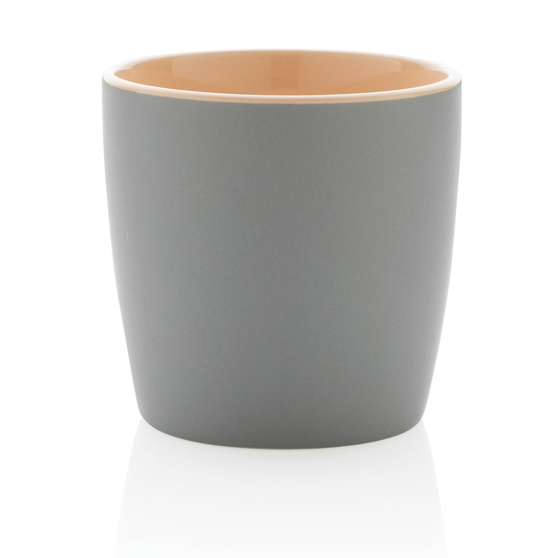 Load image into Gallery viewer, Ceramic mug with coloured inner 300ml - Custom Wood Designs
