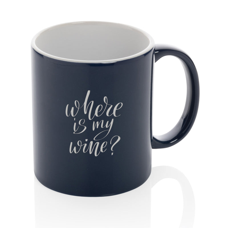 Load image into Gallery viewer, Ceramic classic mug 350ml - Custom Wood Designs
