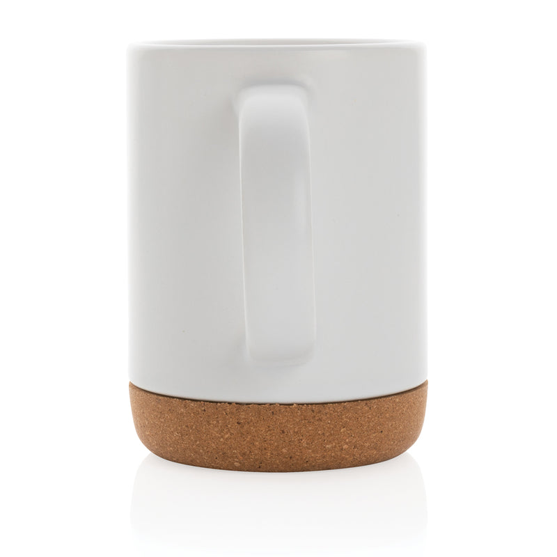 Load image into Gallery viewer, Ceramic mug with cork base 280ml - Custom Wood Designs
