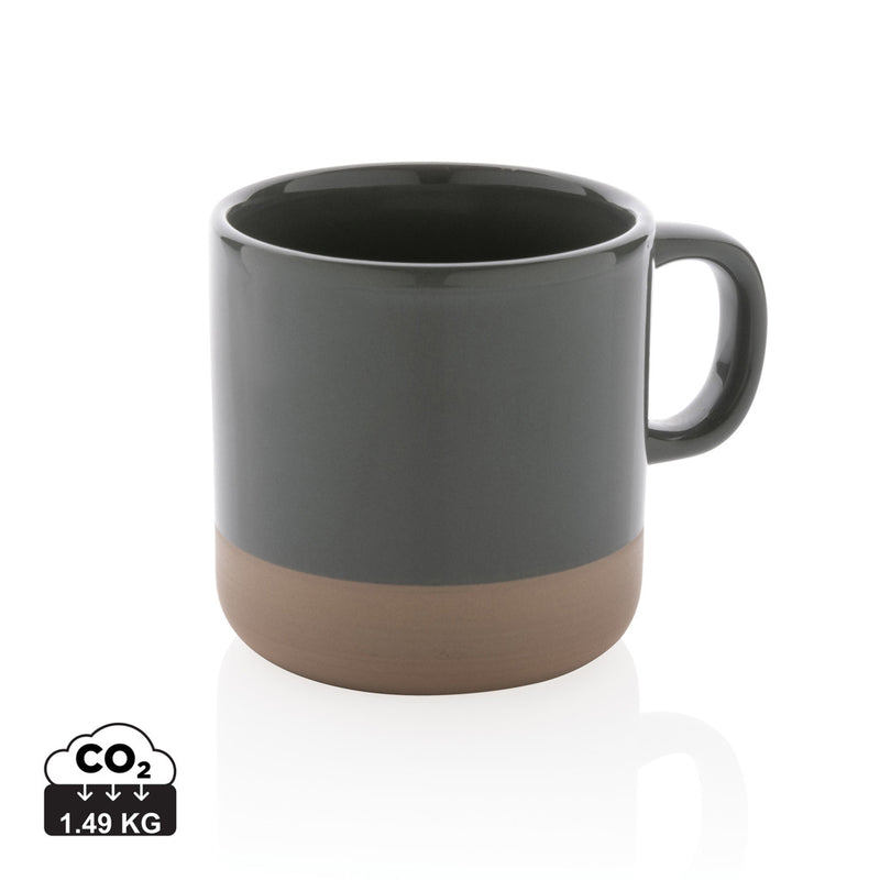 Load image into Gallery viewer, Glazed ceramic mug 360ml - Custom Wood Designs
