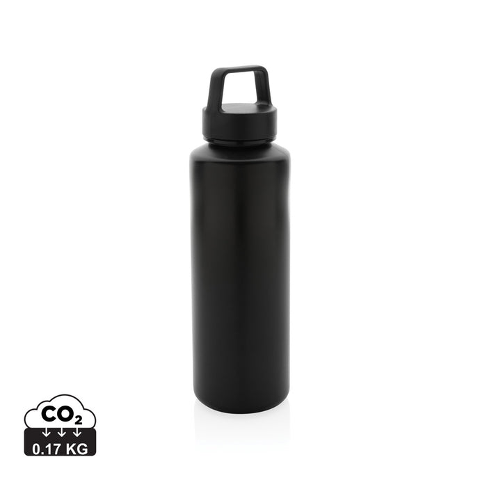 RCS certified recycled PP water bottle with handle - Custom Wood Designs
