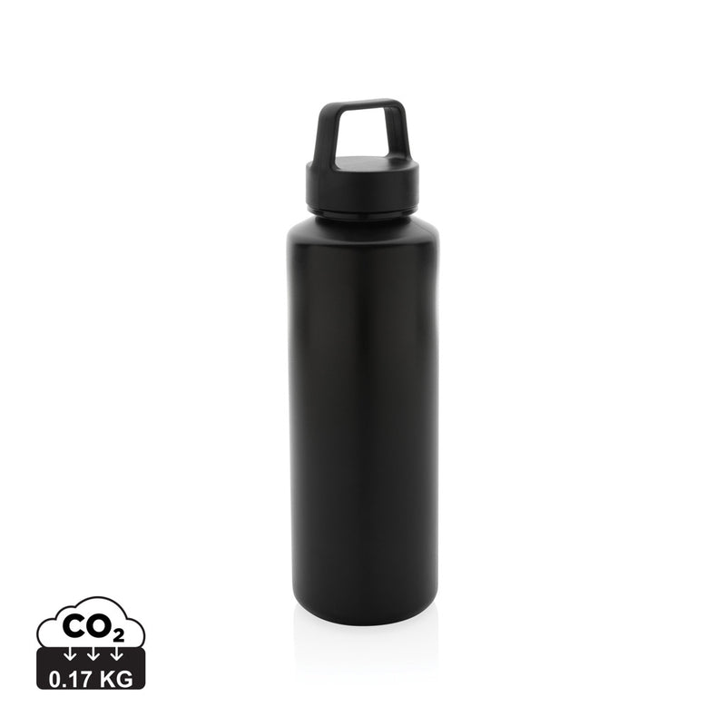 Load image into Gallery viewer, RCS certified recycled PP water bottle with handle - Custom Wood Designs
