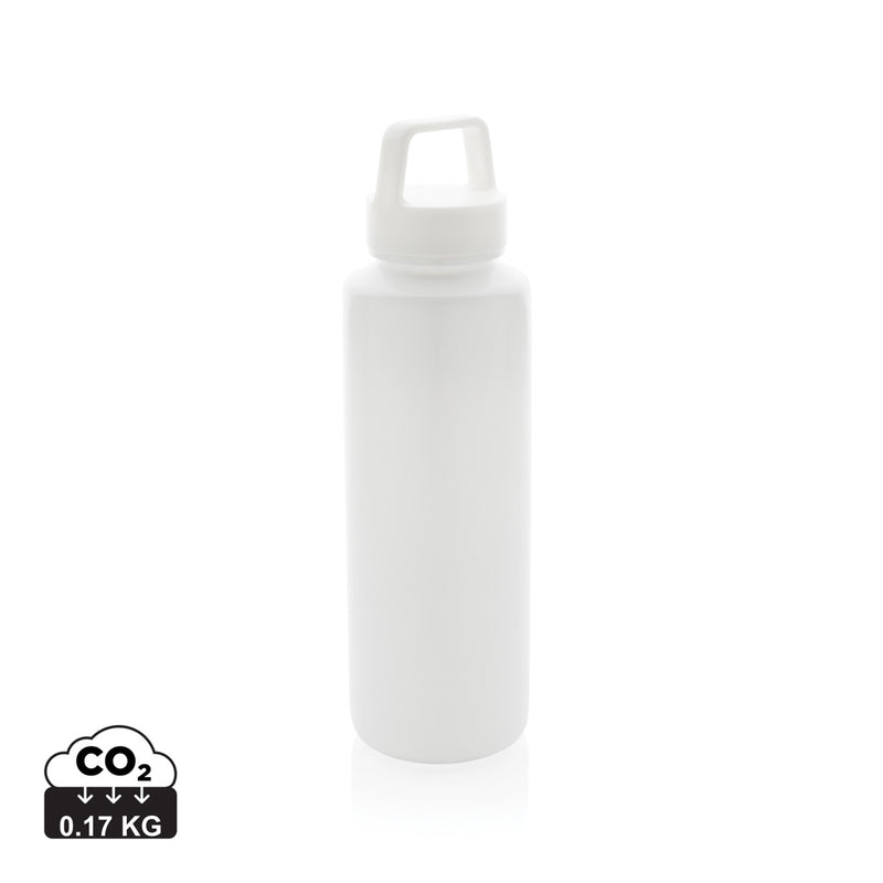 Load image into Gallery viewer, RCS certified recycled PP water bottle with handle - Custom Wood Designs
