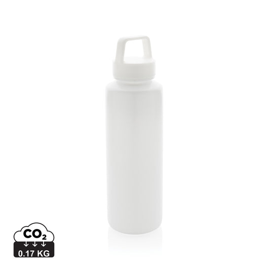 RCS certified recycled PP water bottle with handle - Custom Wood Designs