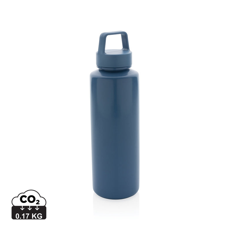 Load image into Gallery viewer, RCS certified recycled PP water bottle with handle - Custom Wood Designs
