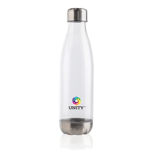 Leakproof water bottle with stainless steel lid - Custom Wood Designs