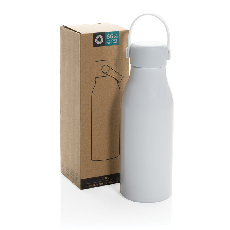 Load image into Gallery viewer, Pluto RCS Certified recycled aluminium bottle 680ml - Custom Wood Designs
