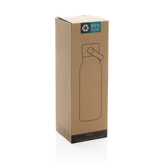 Pluto RCS Certified recycled aluminium bottle 680ml - Custom Wood Designs
