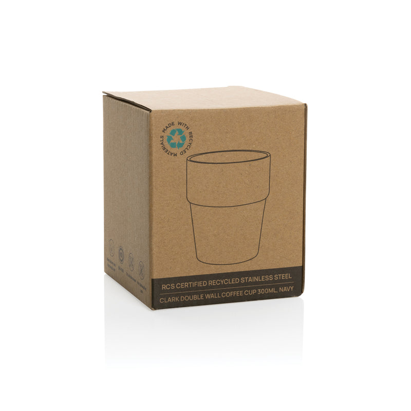 Load image into Gallery viewer, Clark RCS double wall coffee cup 300ML - Custom Wood Designs
