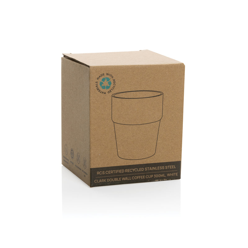 Load image into Gallery viewer, Clark RCS double wall coffee cup 300ML - Custom Wood Designs
