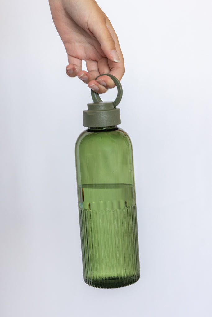 Load image into Gallery viewer, Ripple RCS RPET Leakproof water bottle with handle 750ML - Custom Wood Designs Ripple RCS RPET Leakproof water bottle with handle 750ML
