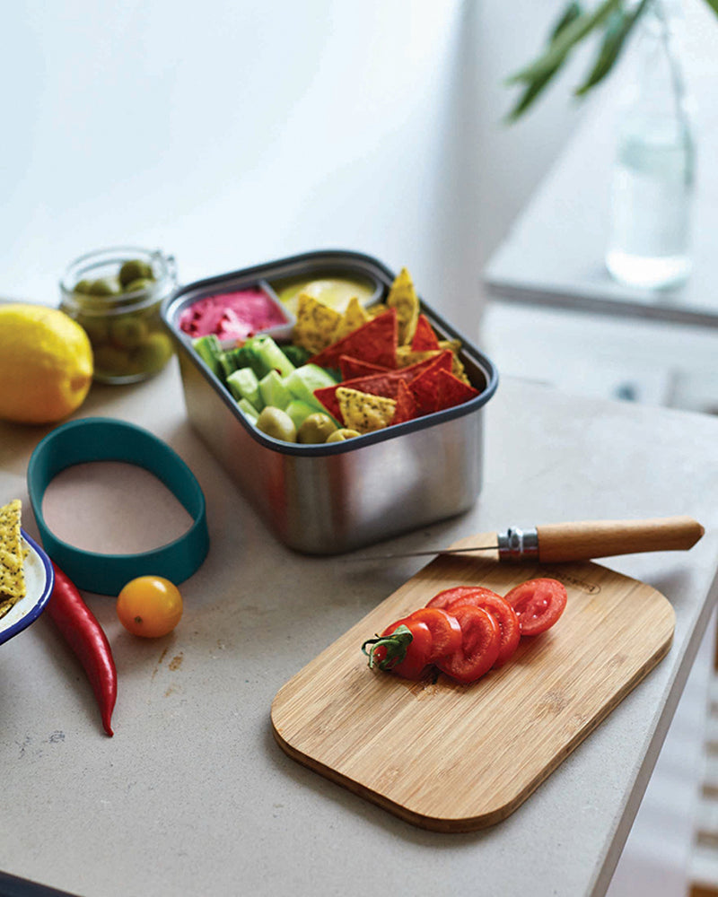 Load image into Gallery viewer, Black+Blum Stainless Steel Sandwich Box Large - Custom Wood Designs
