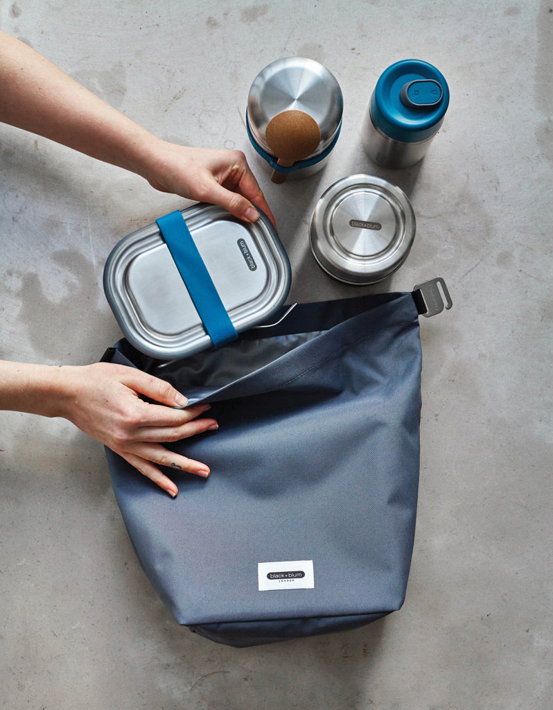 Load image into Gallery viewer, Black+Blum Lunch Bag - Custom Wood Designs
