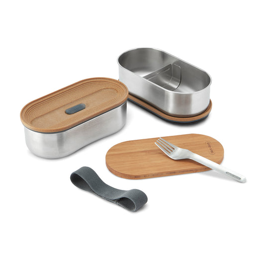Stainless Steel Double Bento Box-Home & Living