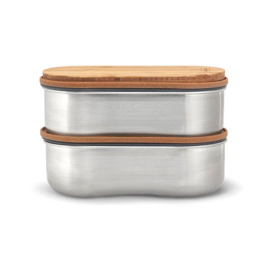 Stainless Steel Double Bento Box-Home & Living