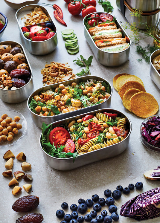 Stainless Steel Double Bento Box-Home & Living