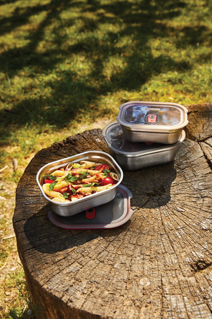 Load image into Gallery viewer, Mealprep Box 3pcs Set Small, Medium, Large - Custom Wood Designs Mealprep Box 3pcs Set Small, Medium, Large made from [material] –  [use_case] | Custom Wood Designs
