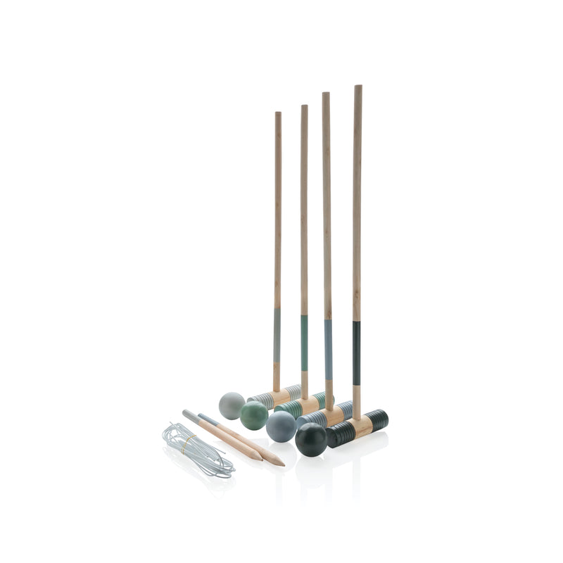 Load image into Gallery viewer, Wooden croquet set - Custom Wood Designs
