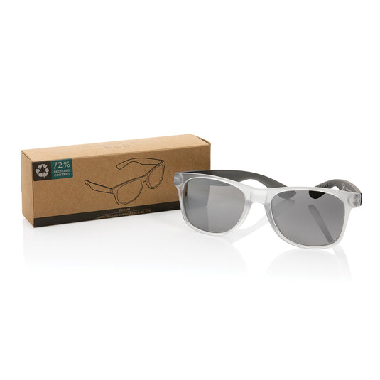 Gleam RCS recycled PC mirror lens sunglasses - Custom Wood Designs