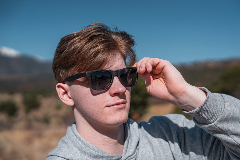 Load image into Gallery viewer, RCS recycled PP plastic sunglasses - Custom Wood Designs
