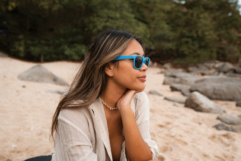 Load image into Gallery viewer, RCS recycled PP plastic sunglasses - Custom Wood Designs
