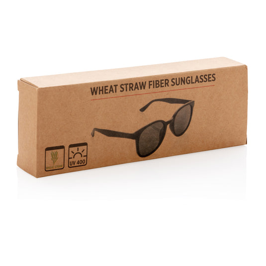 Wheat straw fibre sunglasses - Custom Wood Designs