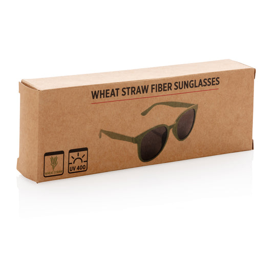 Wheat straw fibre sunglasses - Custom Wood Designs