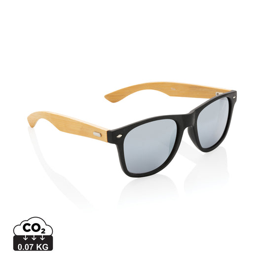 Bamboo and RCS recycled plastic sunglasses - Custom Wood Designs