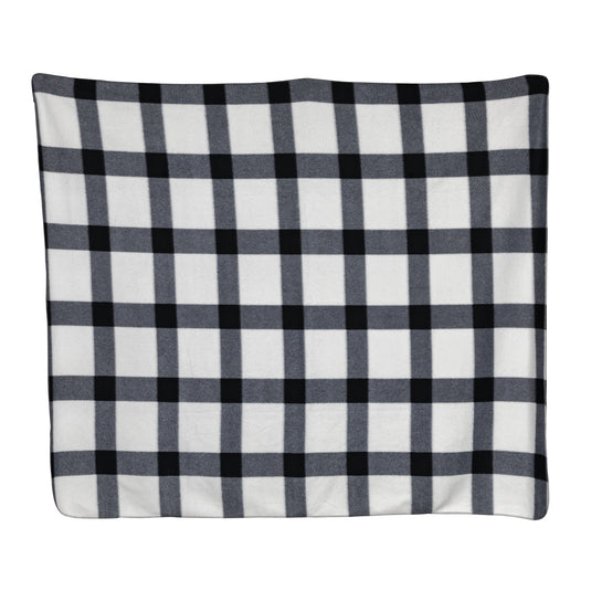 Soft plaid fleece blanket - Custom Wood Designs