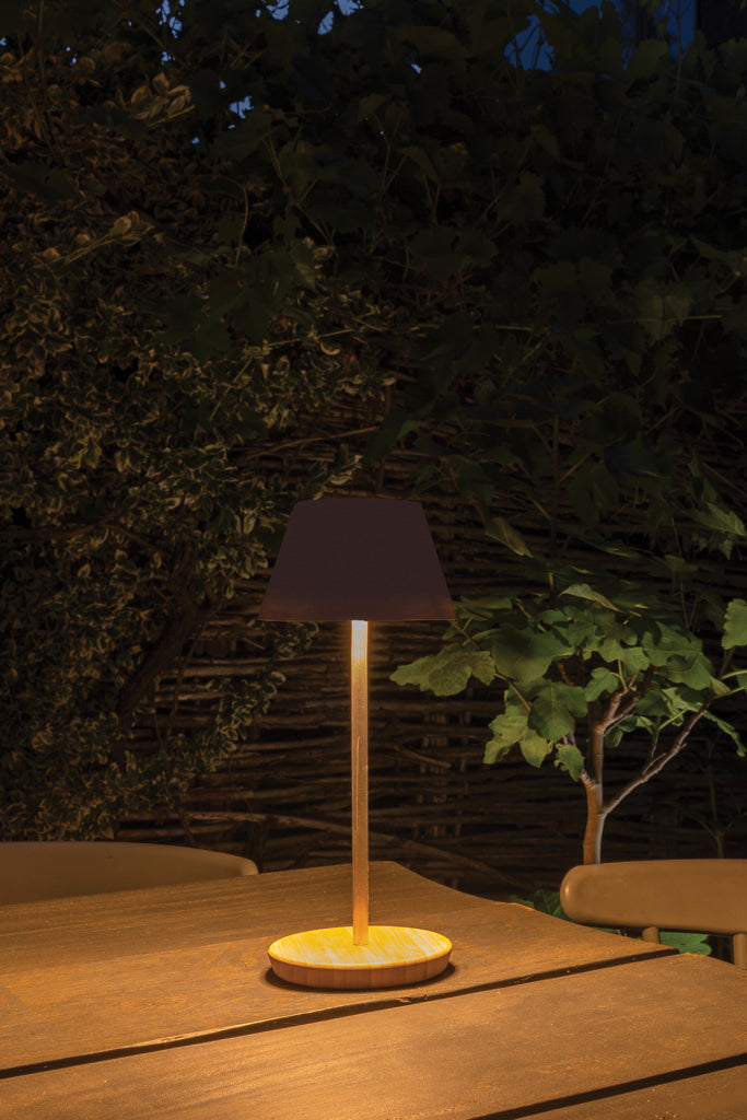 Load image into Gallery viewer, Pure Glow RCS usb-rechargeable recycled plastic table lamp - Custom Wood Designs
