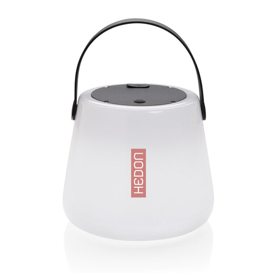 SolarGlow RCS recycled ABS USB-rechargeable outdoor light - Custom Wood Designs