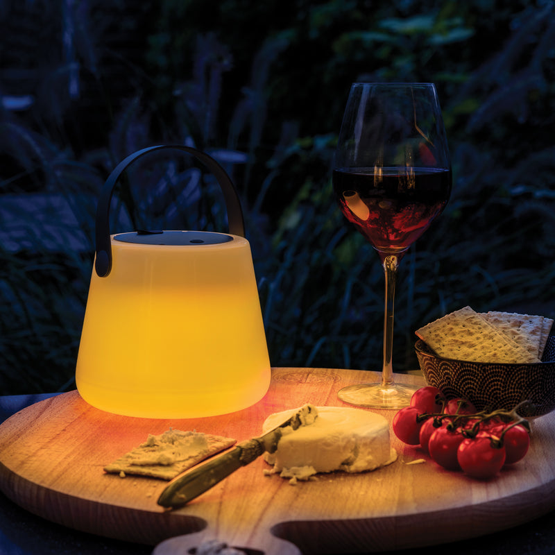 Load image into Gallery viewer, SolarGlow RCS recycled ABS USB-rechargeable outdoor light - Custom Wood Designs
