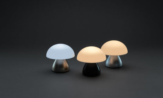 Luming RCS recycled plastic USB re-chargeable table lamp - Custom Wood Designs