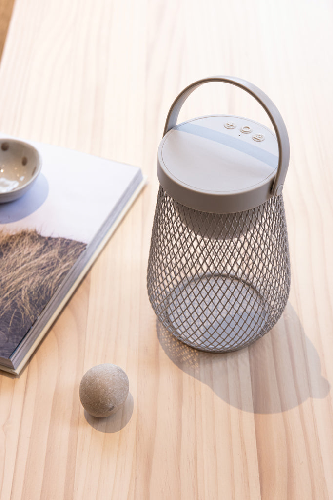 Load image into Gallery viewer, Aurora RCS recycled plastic USB re-chargeable table lamp - Custom Wood Designs
