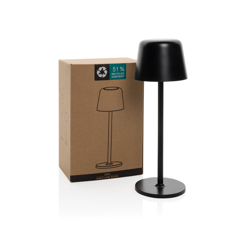 Load image into Gallery viewer, Zenic RCS recycled plastic USB re-chargable table lamp - Custom Wood Designs
