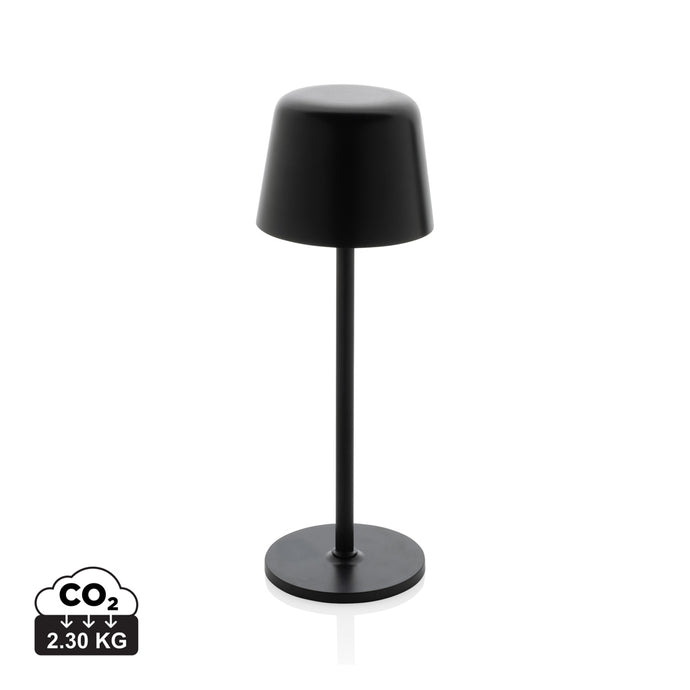 Zenic RCS recycled plastic USB re-chargable table lamp - Custom Wood Designs
