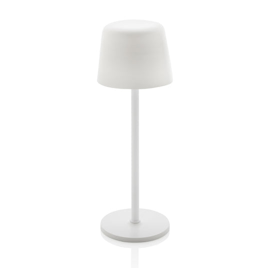 Zenic RCS recycled plastic USB re-chargable table lamp - Custom Wood Designs