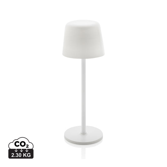 Zenic RCS recycled plastic USB re-chargable table lamp - Custom Wood Designs