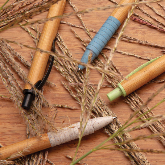 Bamboo & wheat straw pen - Custom Wood Designs