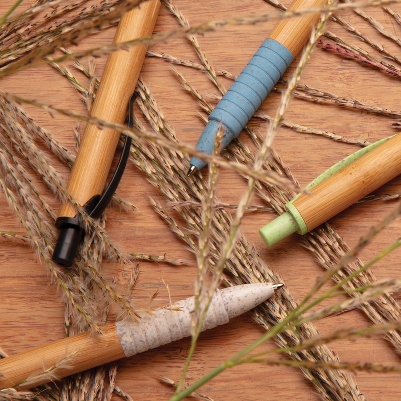 Load image into Gallery viewer, Bamboo &amp; wheat straw pen - Custom Wood Designs
